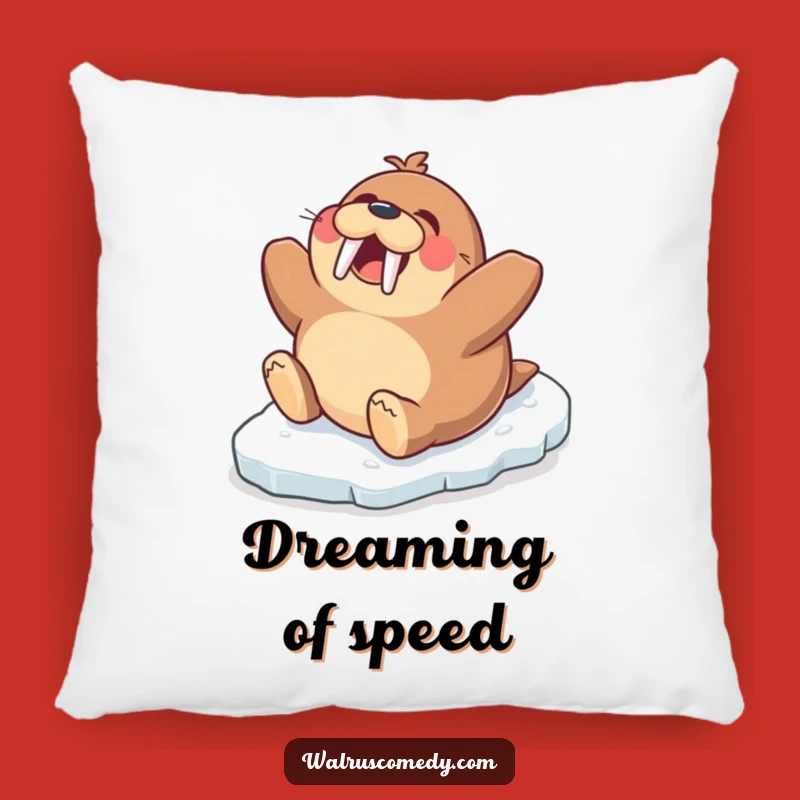 Cozy Funny Walrus Slide Pillow: Add Hilarious Arctic Comfort to Your Space