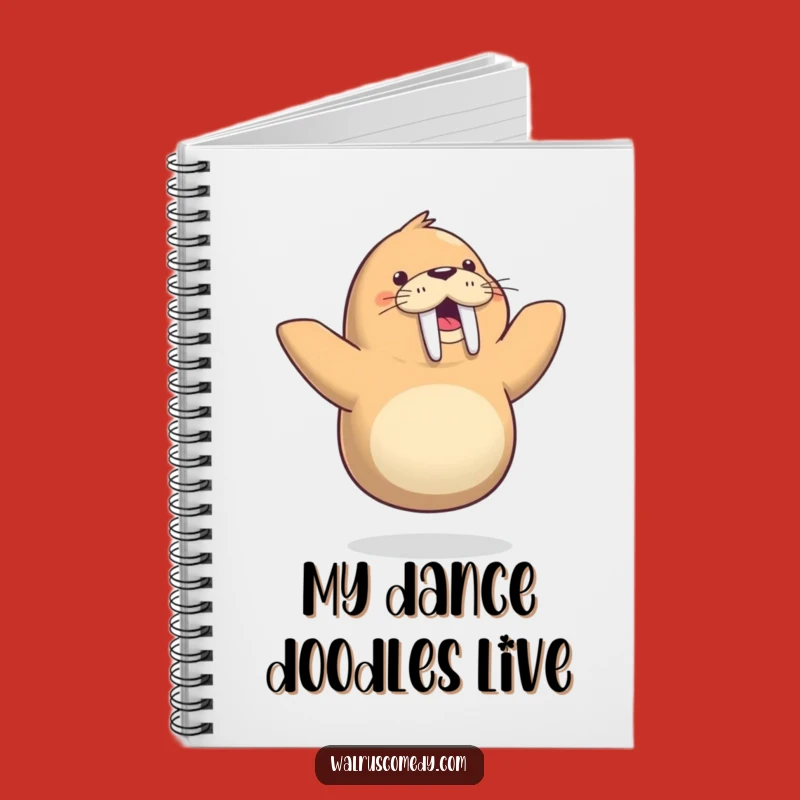 Funny Walrus Dance Notebook: Jot Down Ideas with Joy!