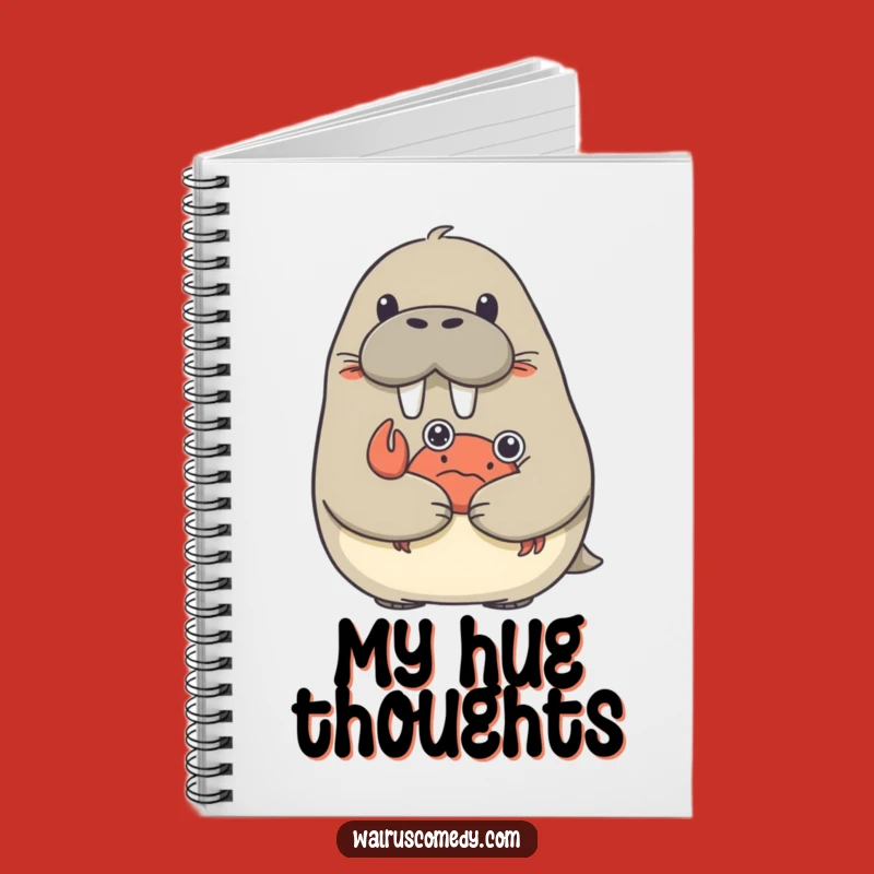 Funny Walrus Notebook - Jot Down Surprising Thoughts