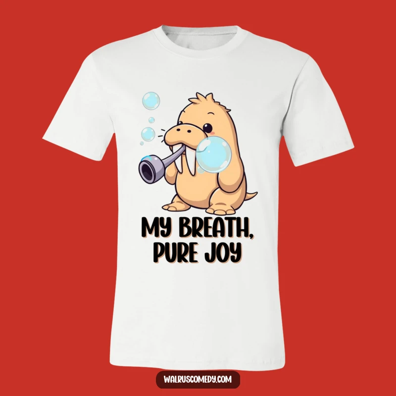 Funny Walrus Bubble Fun T-Shirt - Wear Your Imagination!