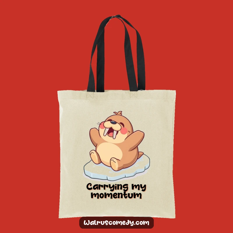 Funny Walrus Arctic Adventure Tote Bag: Carry Your Laughs with This Hilarious Accessory